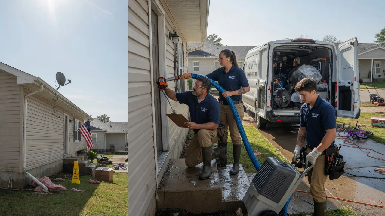 Ceiling Water Damage Restoration in Akaska, SD near me